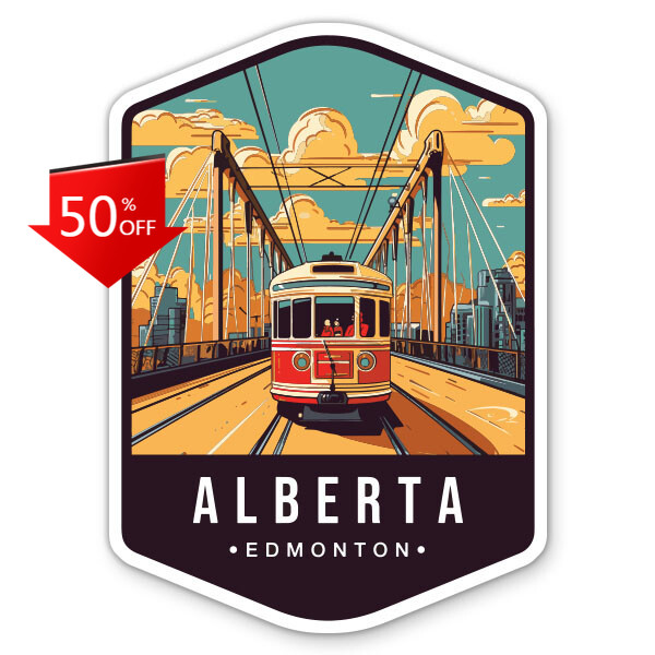 Badge d'Edmonton, Alberta, Can - Packaging avis et prix